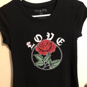 Shirt-TShirt-Love Rose #3096